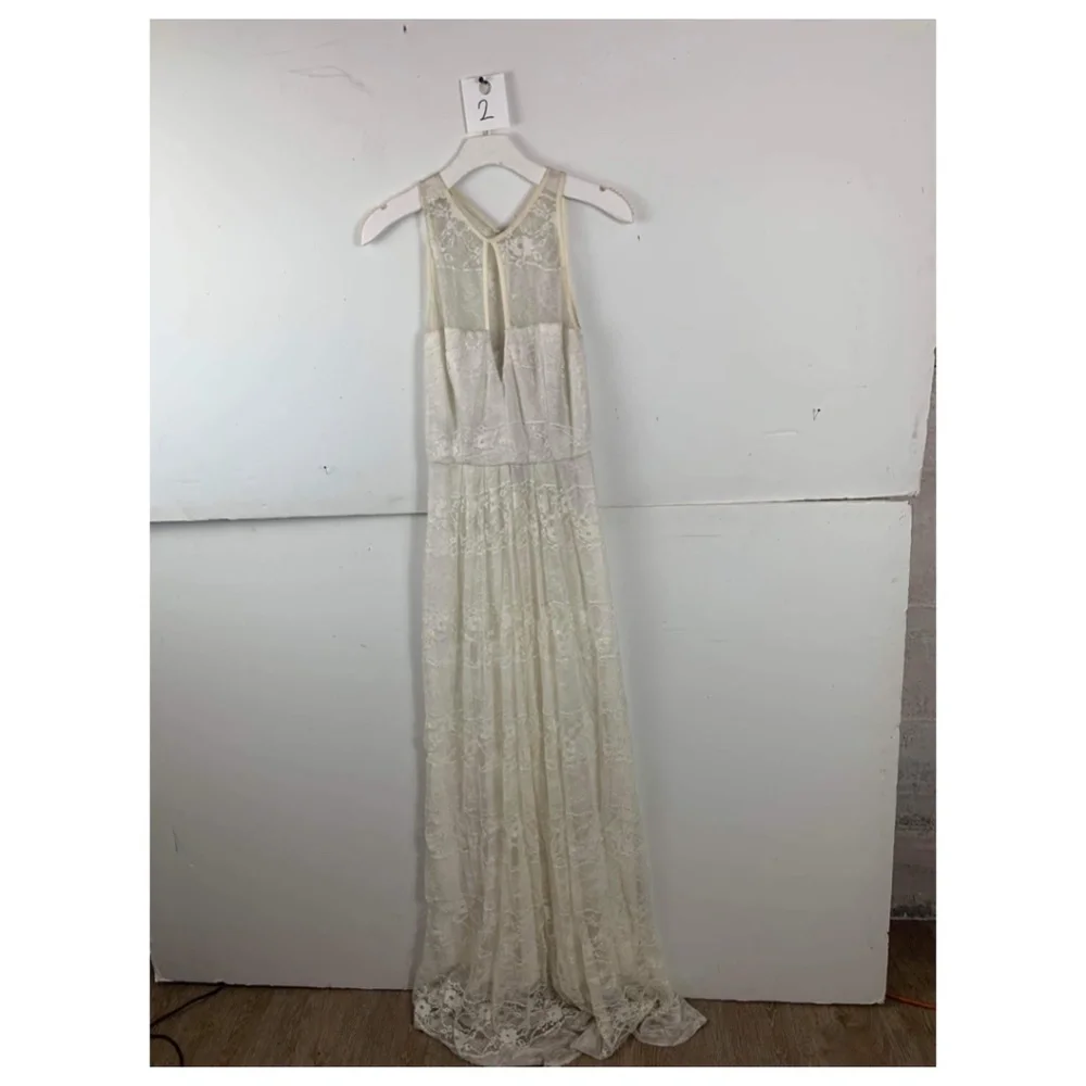 anthropologie white silk dress Anthropologie Wedding Dress Save 50%